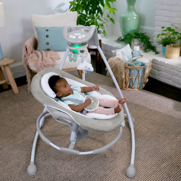 2-In-1 Baby Swing & Rocker