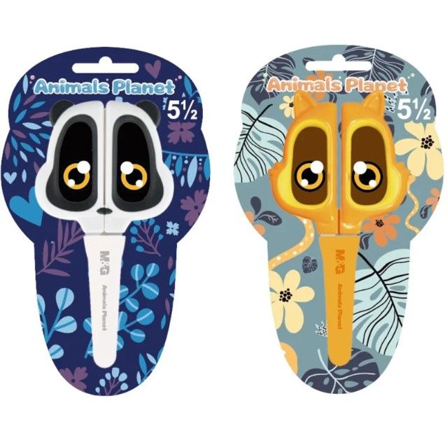 M&G Chenguang Cute Paper Cutting Scissors Animals 135Mm