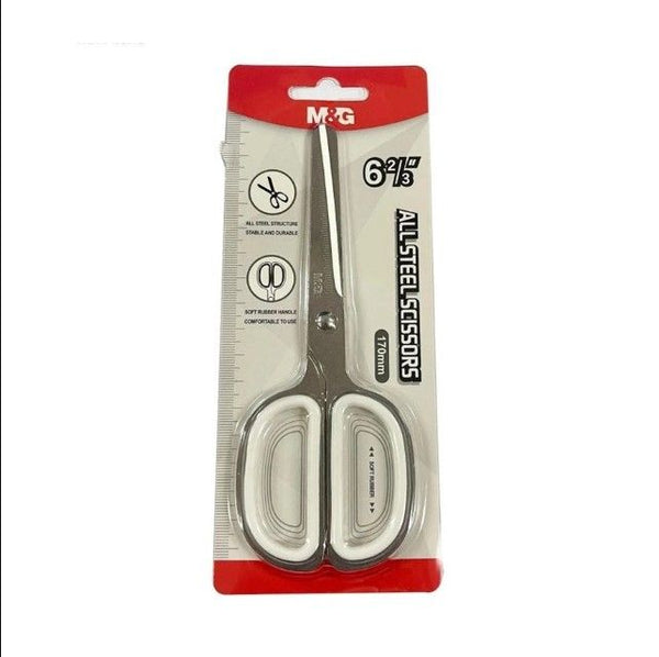 M&G Chenguang Metal Office Precision Steel Scissors - 170Mm