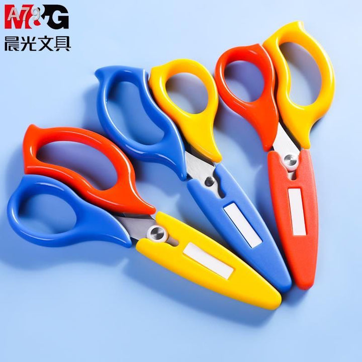 M&G Chenguang Safety Sheath Scissors Children'S Handmade 150Mm