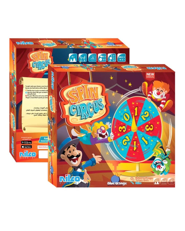 Spin Circus Board Games