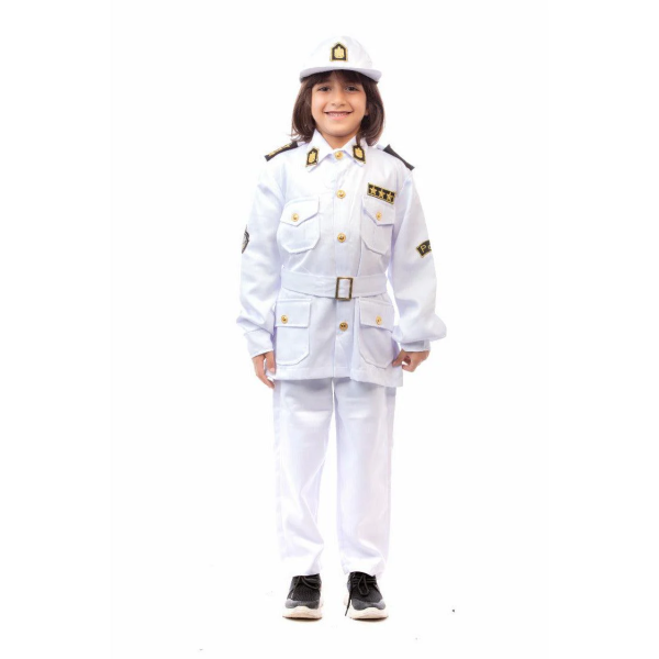 Police Man White Costume