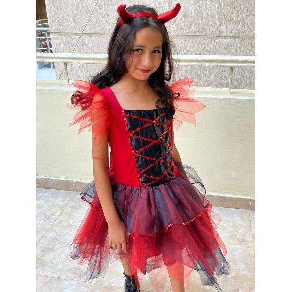 Red & Black Devil Dress