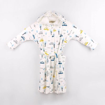 Winter Robe Cars 1-2 Y White