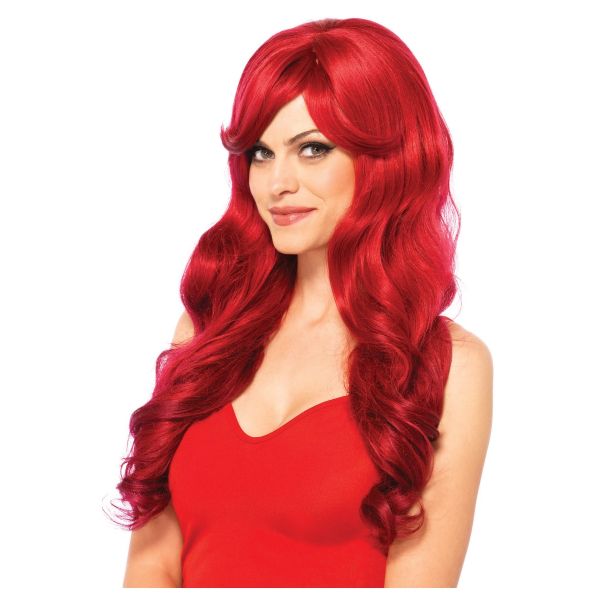 Red Wavy Wig