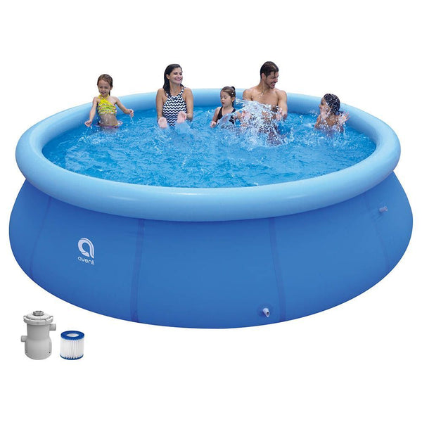 <p>

The Jilong PROMPT SET POOLS with Filter Pump 300gal,LADDER 3.60m*90cm - No:17795EU is a complete set for swimming pools. It is made from high-quality polyvinyl chloride (PVC) and polyester materials, which makes it durable and long-lasting. The pool has an inflatable collar that measures 3.6 x 0.9 meters and the filtering capacity of the pool is 1,136 l / h. The set includes a 3-step ladder, filter, pump, repair patch, and a manual in Polish. It is easy to install and maintain. The warranty period for 