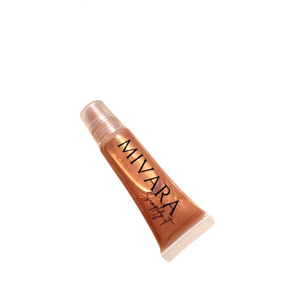 Mivara Long Lasting Lip Gloss | Metallic Copper