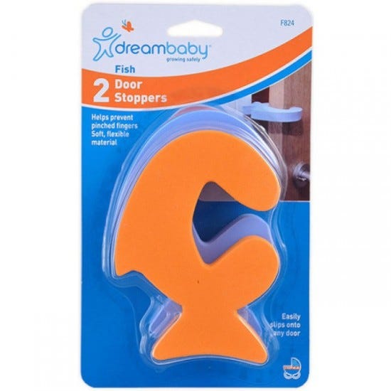 Dreambaby Fish Door Stopper - 2 Pieces