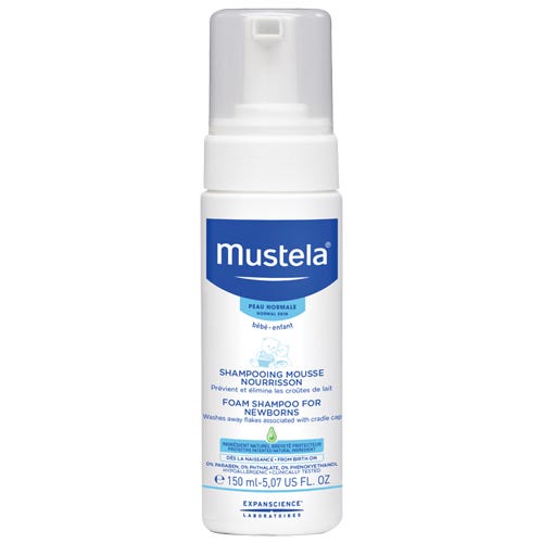 Mustela Foam Shampoo for Newborns - 150 ml