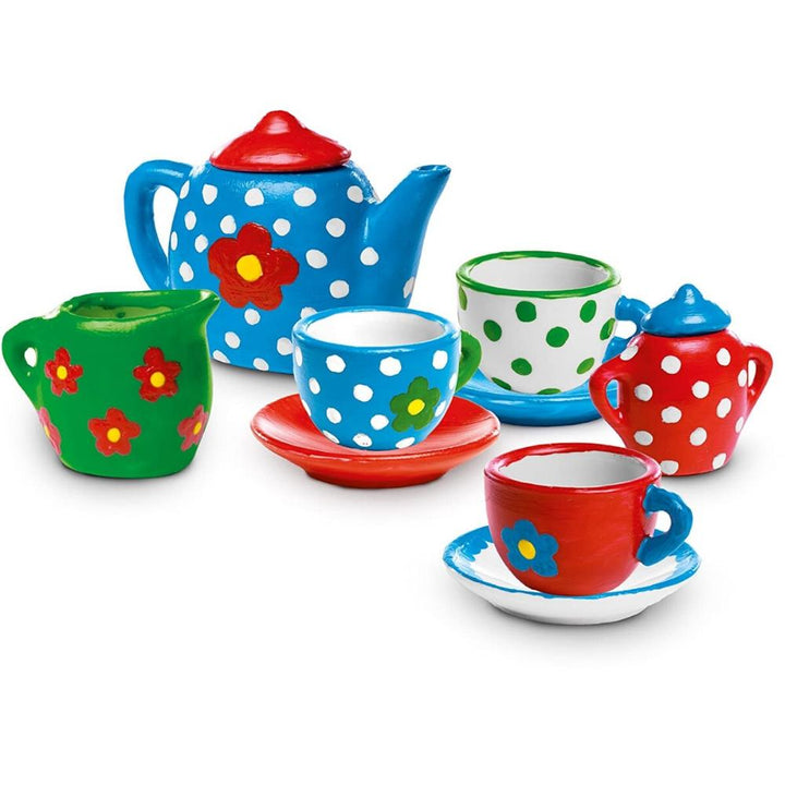 SES Creative Paint Your Own Tea Set