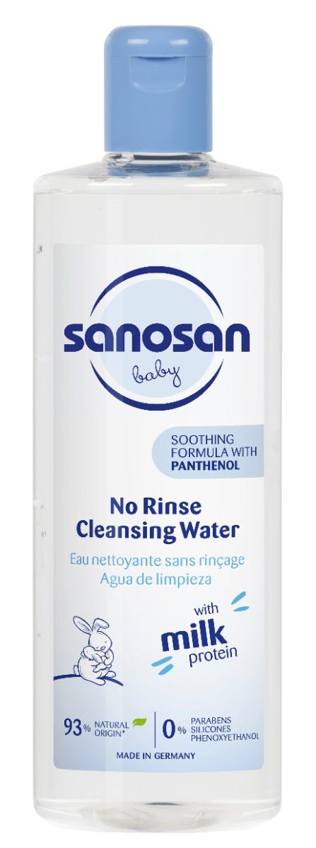 Sanosan Baby No Rinse Cleansing Water - 500 ml