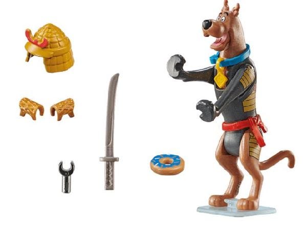 Playmobil Scooby-DOO Collectible Samurai Figure - 12 Pieces