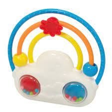 WinFun Glow 'N Slide Rattle with Melodies Toy - Raincloud