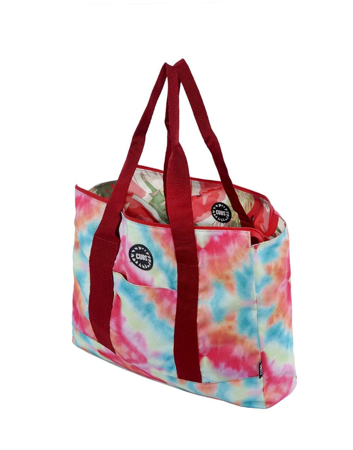 Cubs Watermelons and Red Women Double Faced Tote Bag