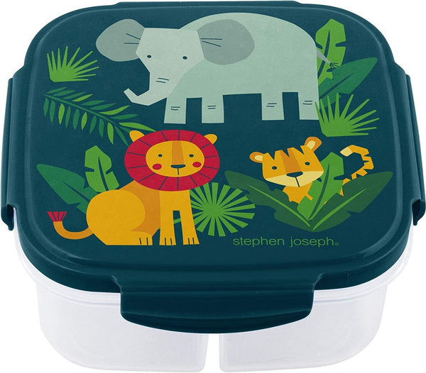 Stephan Joseph Snack Box with Ice Pack - Zoo - 270 ml