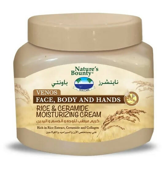 Nature Bounty Face And Body Rice Cream - 300 Ml