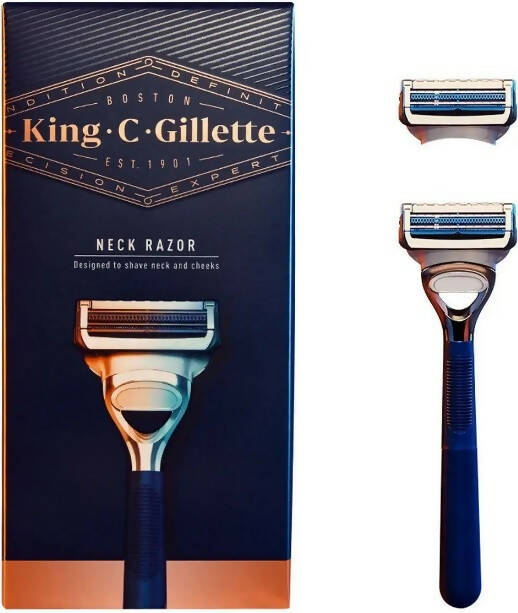 kING C Gillette Neck And cheeks Razor