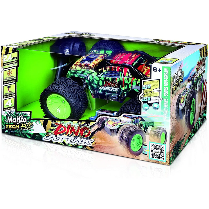 Maisto Off - Road Attack Remote Control Car - Green