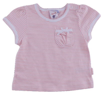 El Sayaad Pink Short Sleeves Round Neck T-Shirt