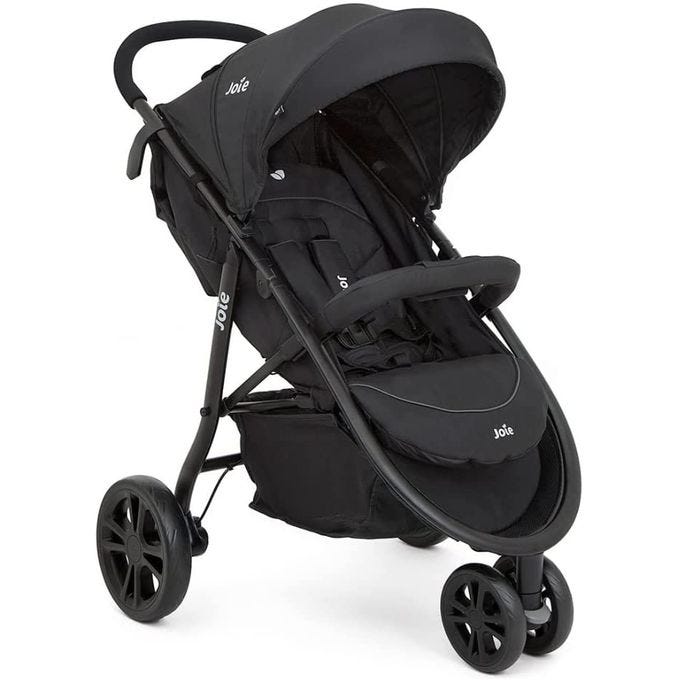 Joie Litetrax 3 Travel System Stroller - Coal