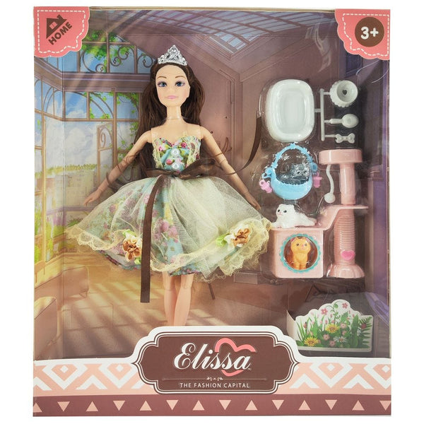 Elissa Fashion Doll Home Deluxe IV | 11.5 inches
